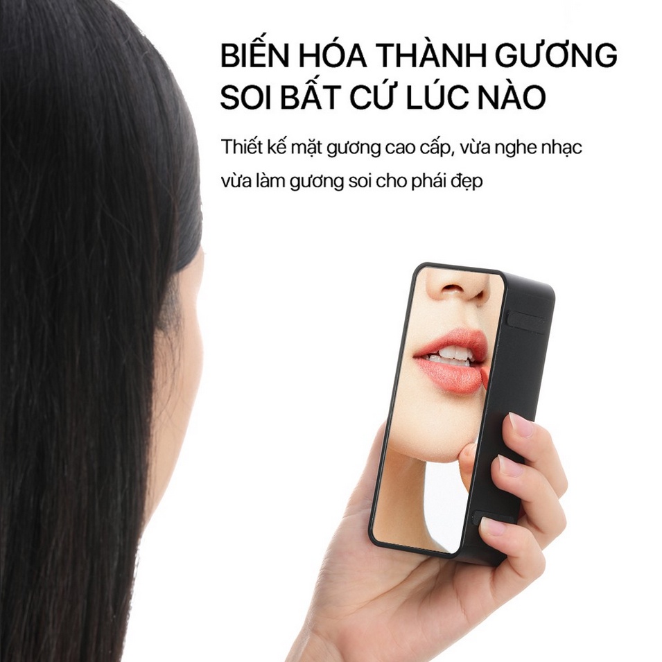 Loa Bluetooth 5.0 ROBOT RB150 Màn Hình LED Kiêm Đồng Hồ Báo Thức Hỗ Trợ Nghe FM, Thẻ Nhớ TF