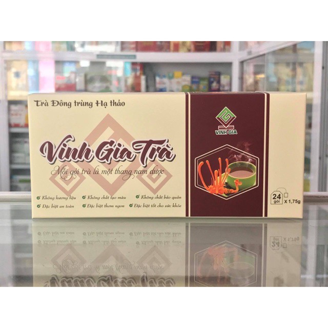 ☘️ Trà Đông Trùng Hạ Thảo - Vinh Gia 🍀