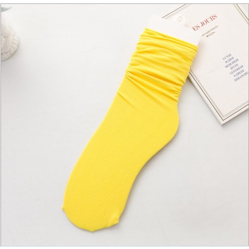 Tất vớ nữ cổ cao, tất nhún, video ảnh thật, cotton siêu mềm mịn, tạo được nhiều kiểu
