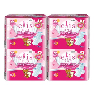 Băng vệ sinh Elis Fairy Wings 22.5cm combo 4 gói