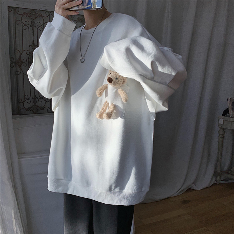 Áo Thun Nam Dài Tay Cổ Tròn Thời Trang Hàn Quốc