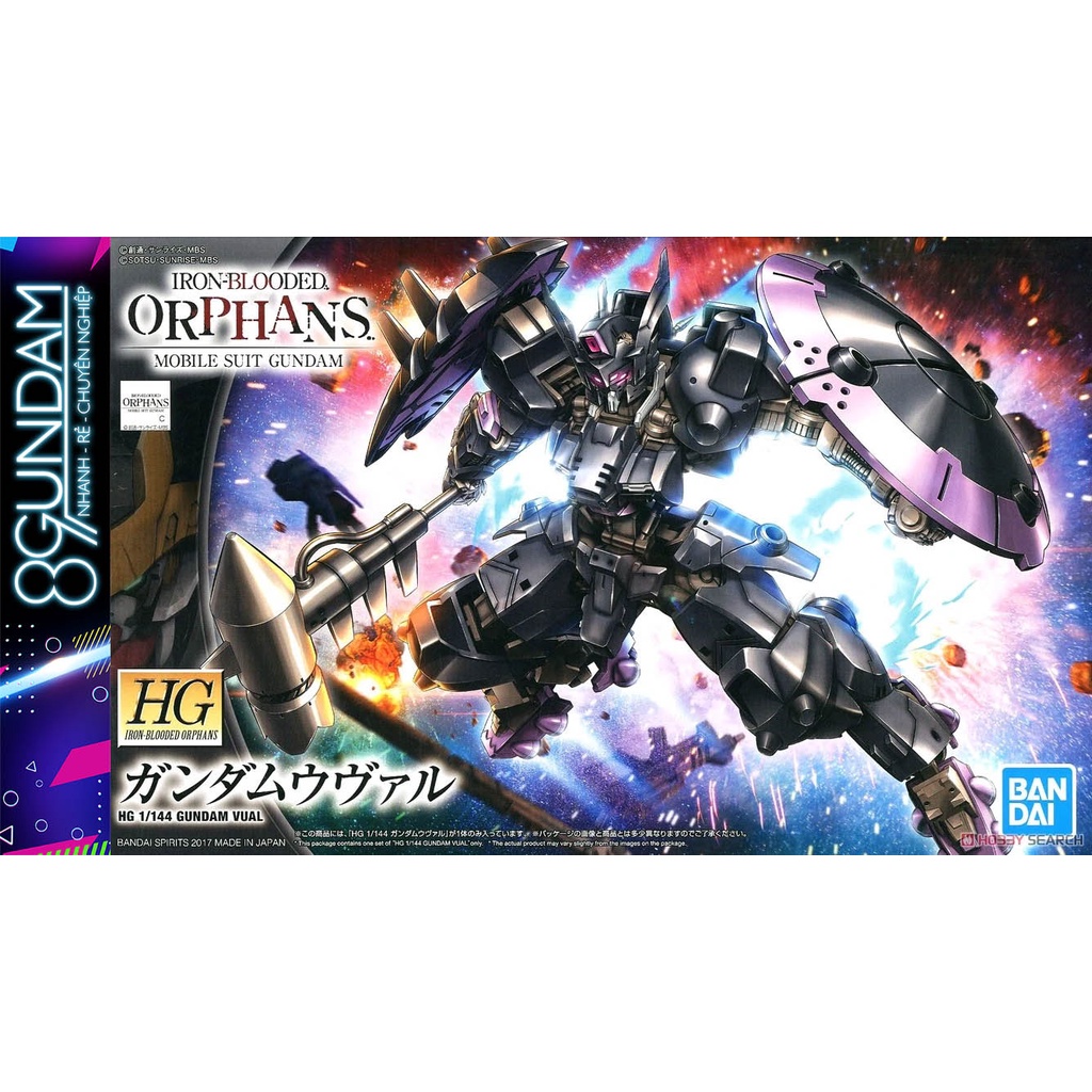 Mô Hình Lắp Ráp Gundam HG IBO Vual