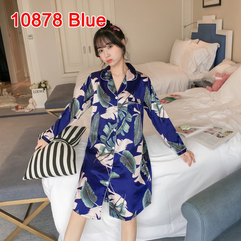 Đầm ngủ lụa thiết kế dễ thương cho nữ | BigBuy360 - bigbuy360.vn