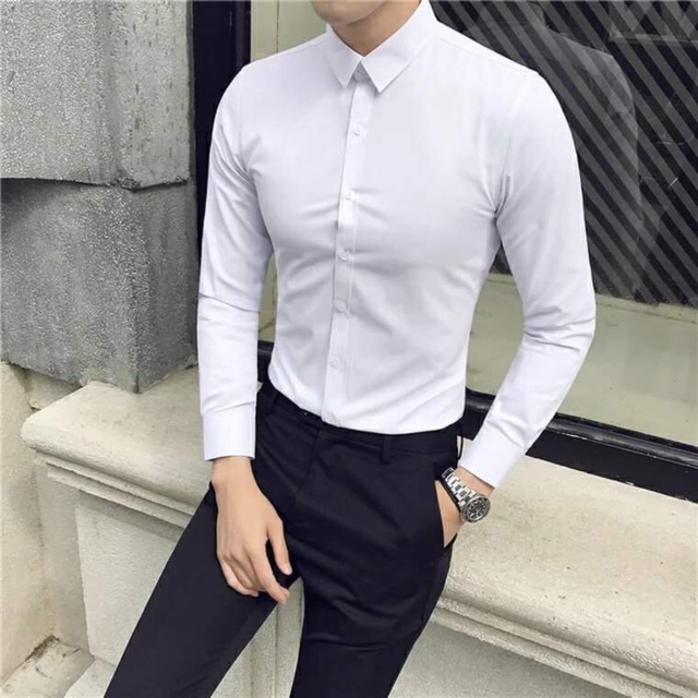 ÁO SƠ MI LỤA THÁI KHÔNG NHĂN HÀNG CHUẨN SỊN | BigBuy360 - bigbuy360.vn