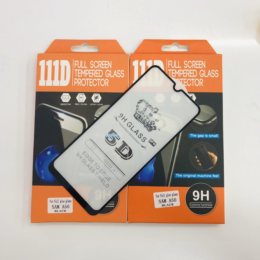 Miếng Dán Cường Lực Cao Cấp Full Màn Hình Cho Samsung A50