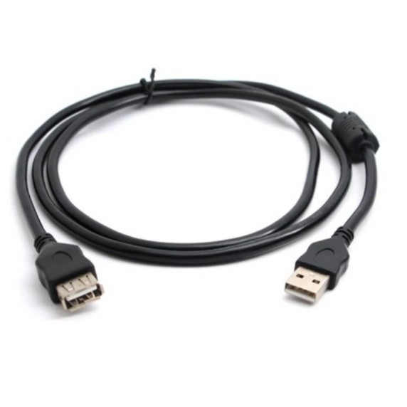 Cáp USB nối dài 1M5 đen / xanh htc chống nhiễu