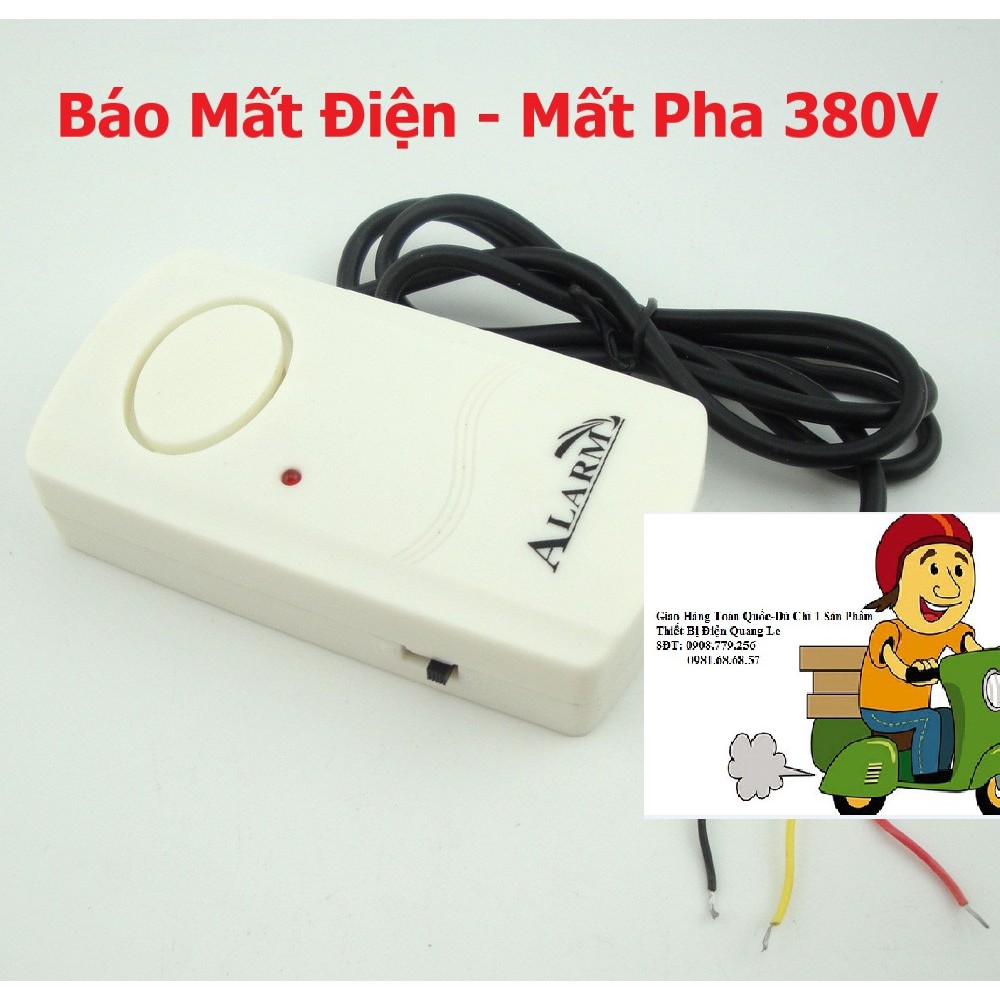 Chuông Báo Mất Pha - Mất Điện 380V