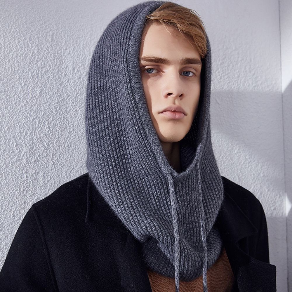 Nón len trùm đầu chắn gió giữ ấm mùa đông nhiều màu sắc