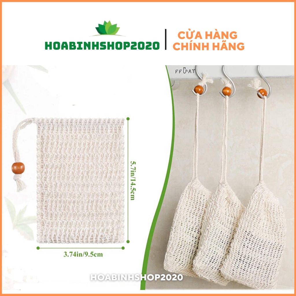 TÚI TẠO BỌT XÀ PHÒNG/ XÀ BÔNG SỢI TỰ NHIÊN
