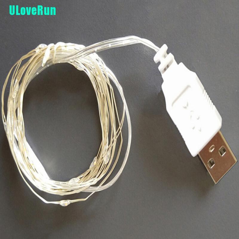 Dây Đèn Led Uloverun 2M 20Led 3M 30Led Usb