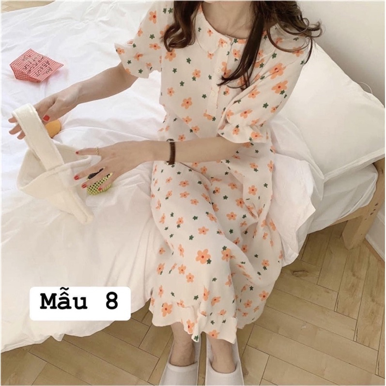 Váy Ngủ Xốp, Cottong Hè Mẫu Mới 2023