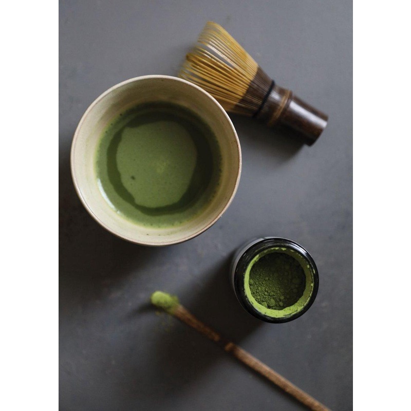 Bột trà xanh hữu cơ Matcha hạng A Dragon Superfoods 100g