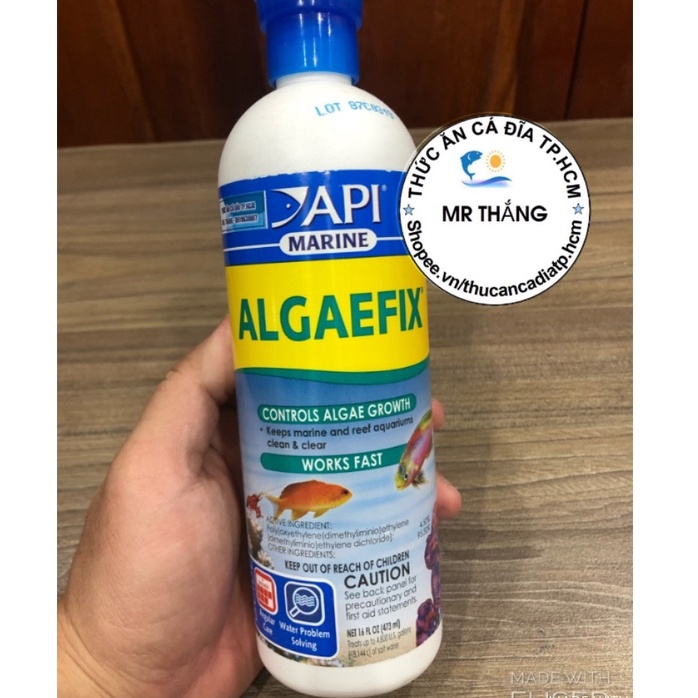 Api Marine Algaefix : Kiểm soát tảo cho bể nước mặn
