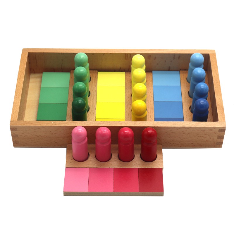 💖FREESHIP💖 - Bảng Phân Loại Các Cặp Màu Tương Đồng - Khớp Màu Giáo Cụ Montessori