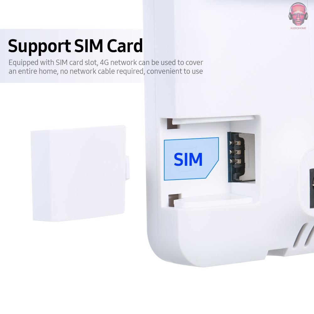 Bộ Phát Sóng Wifi 4g Lte Cpe 300mbps Không Dây Có 2 Khe Thẻ Sim Phích Cắm Uk
