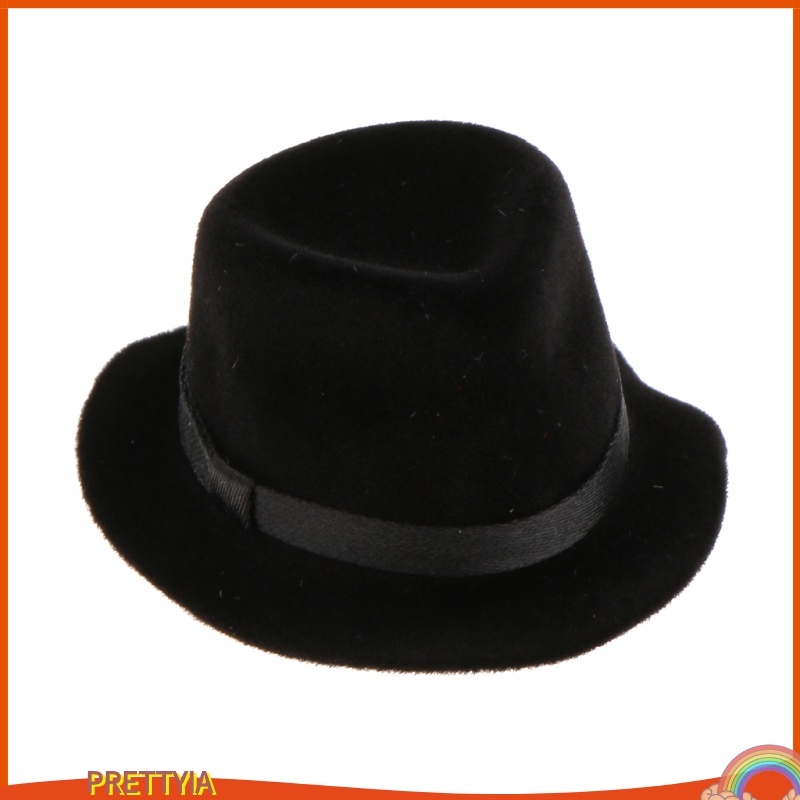 Mô Hình Nón Quý Ông Màu Đen Tỉ Lệ 1 / 6 Cho Mô Hình 12 "