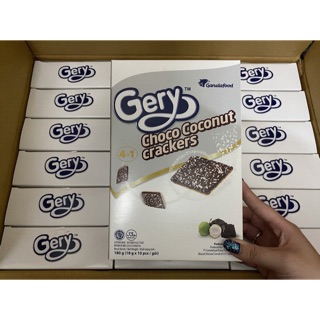 Bánh Quy Gery Socola Phủ Dừa Sấy (combo 4 hộp)