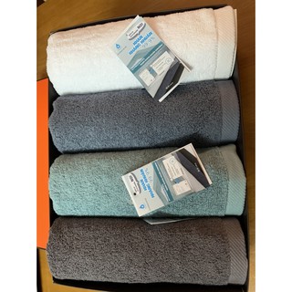 Hộp Khăn Quà Tặng - 04 Khăn Kháng Khuẩn Hàn Quốc - SONGWOL (40*80cm)