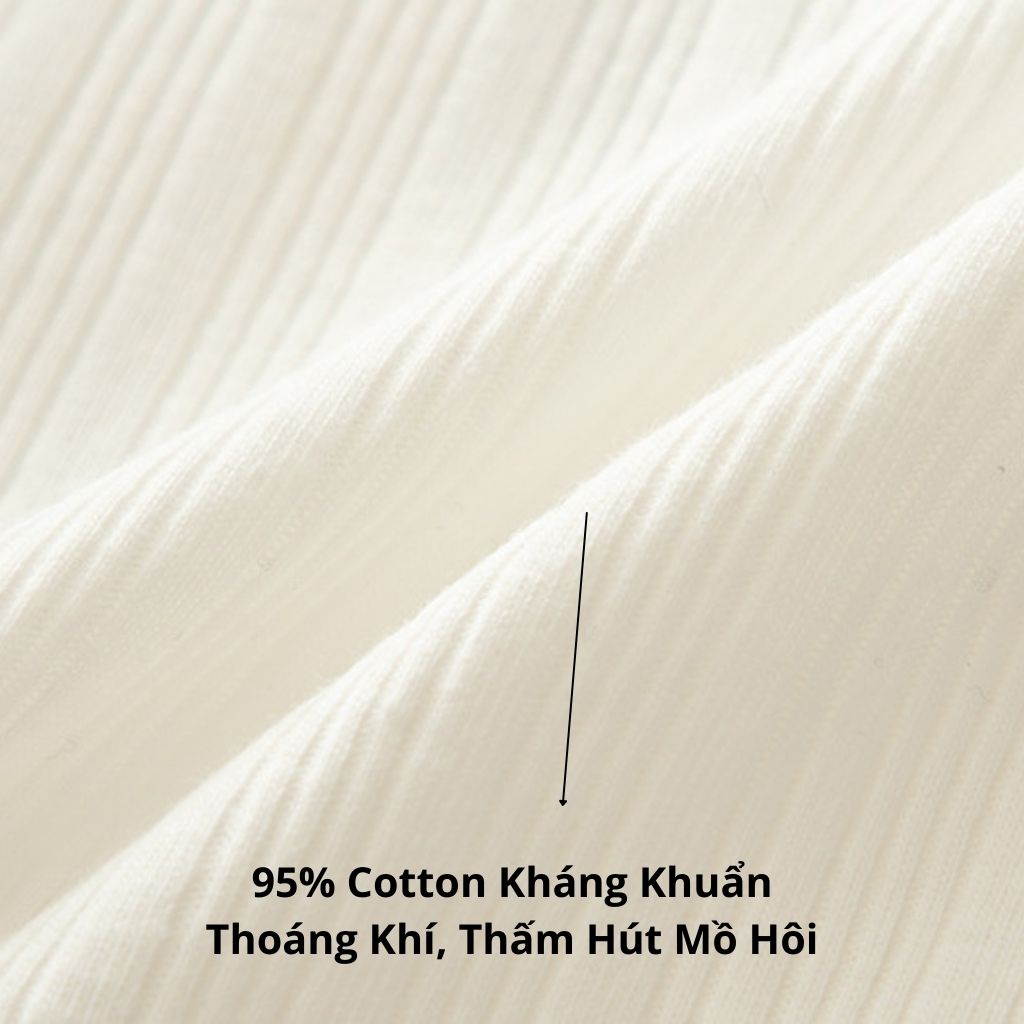 Set 4 Quần Lót Cotton Nữ Thông Hơi Kháng Khuẩn Hút Mồ Hôi Hoạ Tiết Love Dễ Thương Cute TOPBRA
