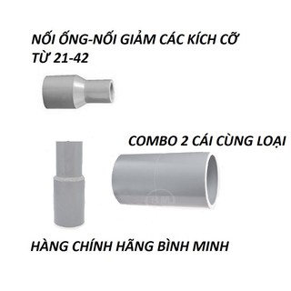 COMBO 2 CÁI NỐI ỐNG BÌNH MINH CÁC PHI 21,27,34,42