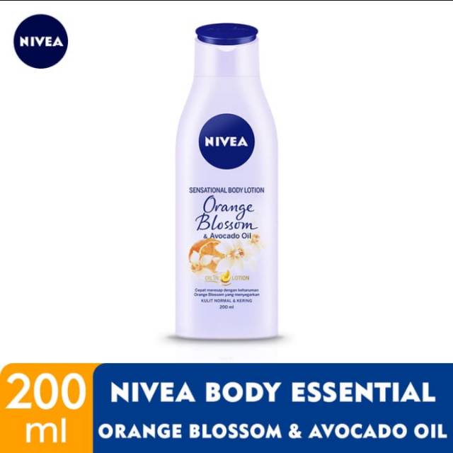 (Hàng Mới Về) Sữa Dưỡng Thể Nivea 200ml Chiết Xuất Hoa Anh Đào Cam Cao