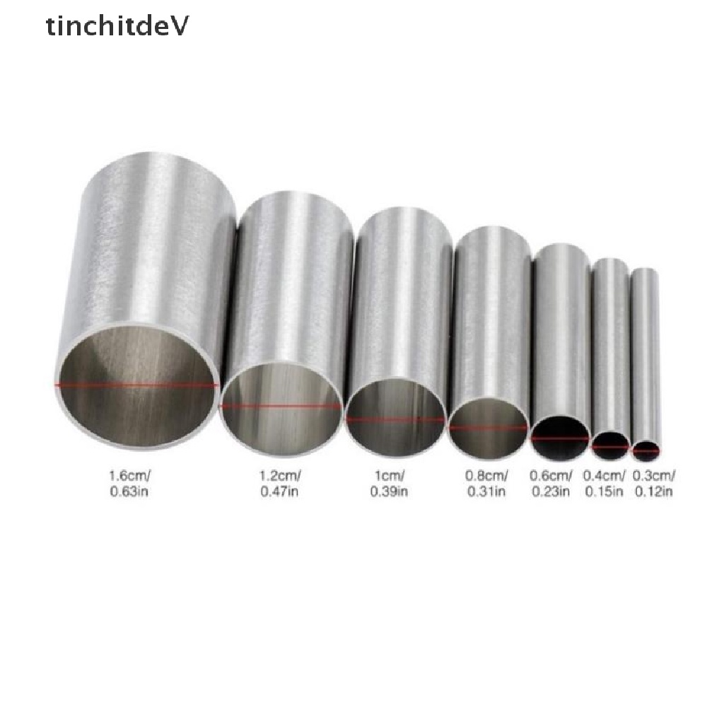 Bộ 7 Khuôn Cắt Đất Sét Hình Tròn Tiện Dụng