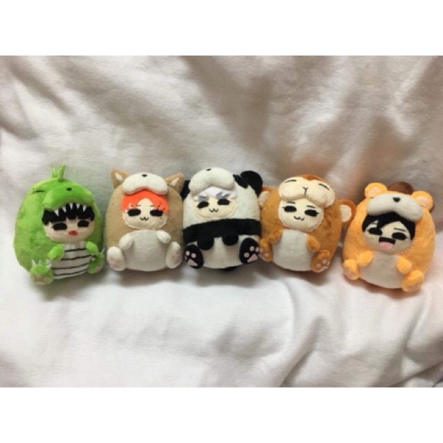 Gấu bông Big Bang ver động vật  - PandaMon - Vải Lông Nhung