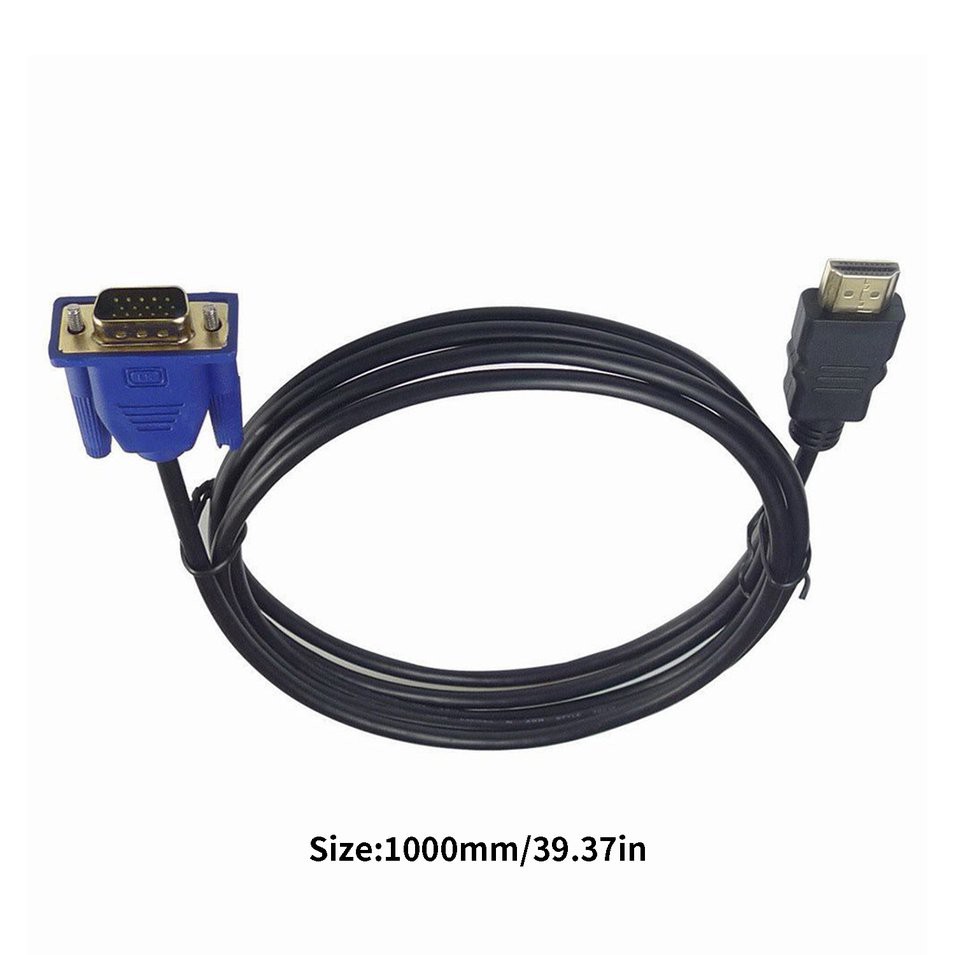 Dây Cáp Từ Tính Chống Sốc Kết Nối Hdmi Sang Vga Hd 1m