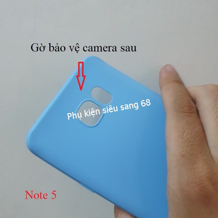 Ốp Dẻo Silicon Samsung Case Nhiều Màu Sắc Dành Cho Máy Samsung Note 5 - Pk68