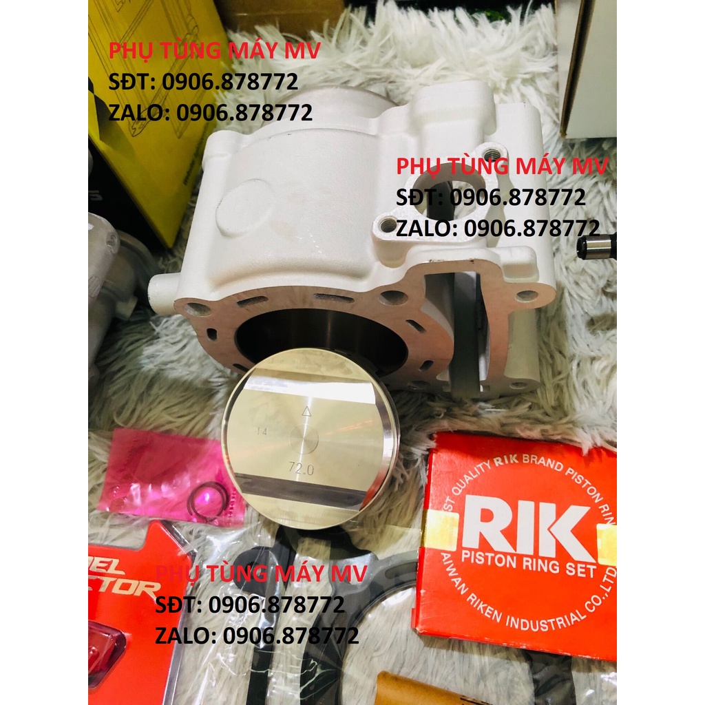 Full combo 72TD dành cho xe Ex135/150. LỰC MẠNH CHUẨN