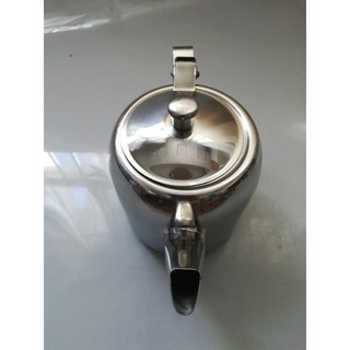 Bình pha trà inox Zebra 1L có lưới lọc (113404)