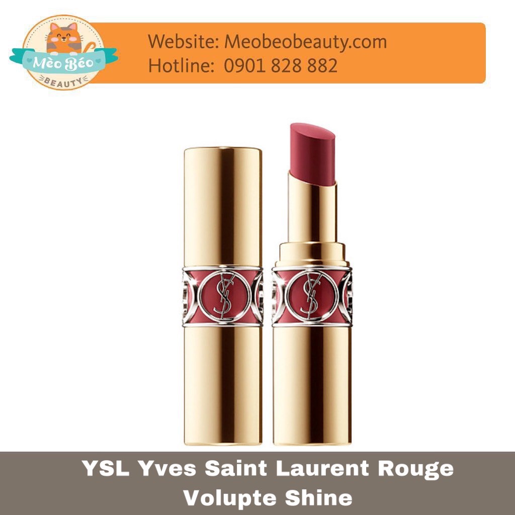 Son YSL Rouge Volupte Shine