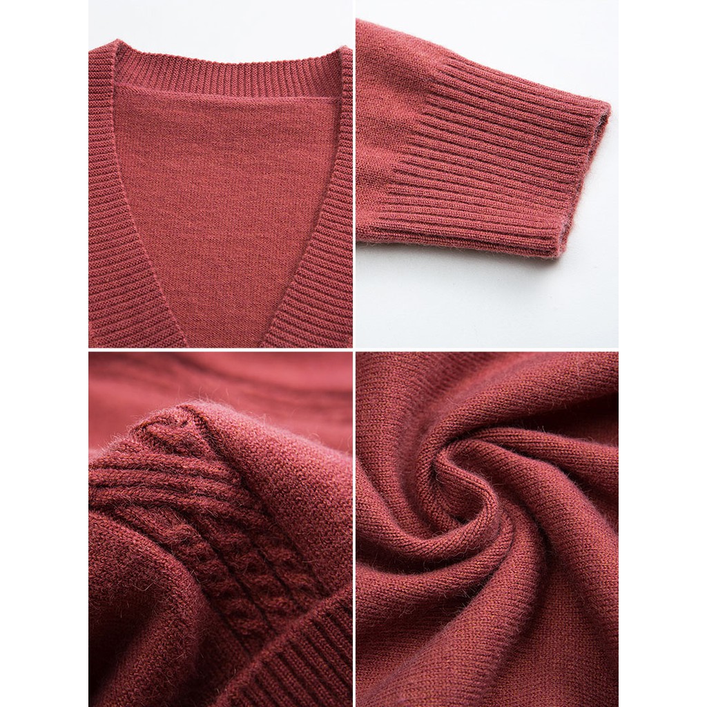 Áo khoác len cardigan nữ thu đông HÀNG CAO CẤP chất mềm mịn_CDG03 | BigBuy360 - bigbuy360.vn