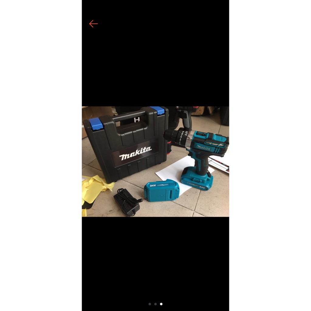 MÁY KHOAN MAKITA 36V -CÓ BÚA, BẮT VÍT, SIẾT BULONG ,PIN 10 CELL - MÁY KHOAN PIN MAKITA 36V