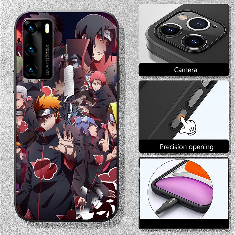 Ốp Điện Thoại Dẻo Họa Tiết Naruto Sasuke Cho VIVO Y5S Y11 Y11S Y12S Y12 Y15 Y17 Y19 Y20 Y20i Y20S Y21 Y21S Y30 Y33S Y50 Y53 OE55