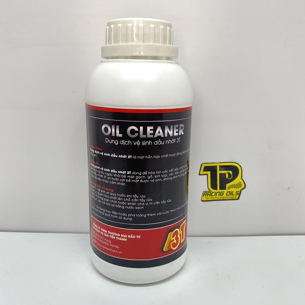 Dung dịch tẩy rửa dầu nhớt chuyên dụng 3T 500ml- Vệ sinh lốc máy, rửa sên xe, khoang máy ô tô hiệu quả