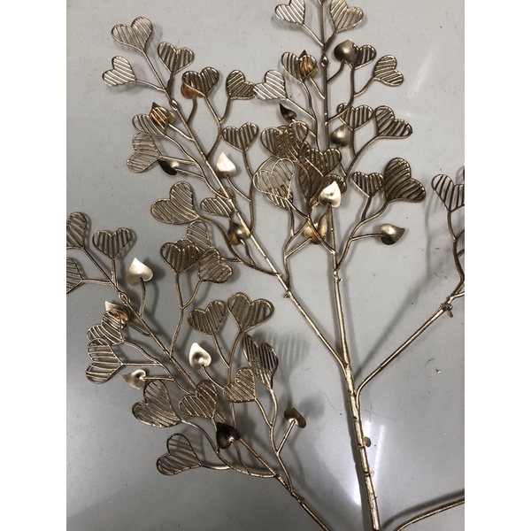 Cành Lá Táo Vàng , Cành Rẻ Quạt Tạo Điểm Trang Trí Decor