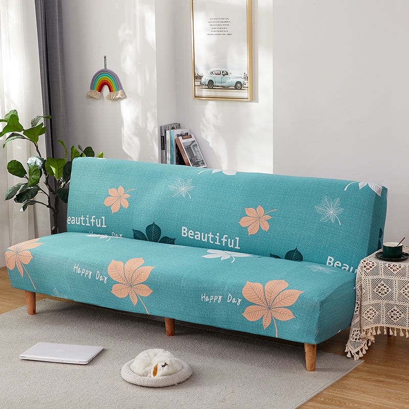 Vỏ Bọc Đệm Ghế Sofa Không Tay Gấp Gọn Co Giãn Chống Trượt Chống Bụi Hiện Đại