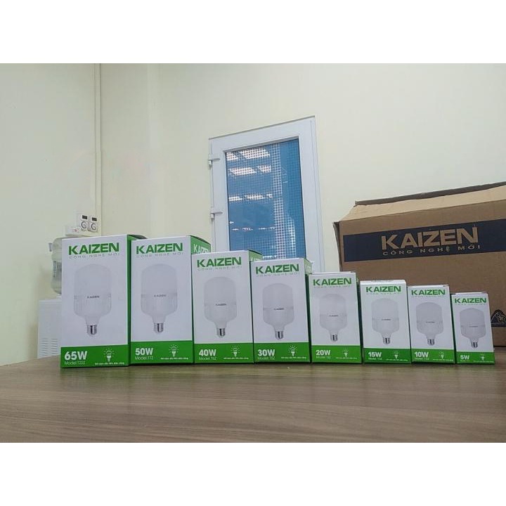Bóng đèn LED trụ tròn ánh sáng trắng siêu sáng tiết kiệm điện năng công suất 65W