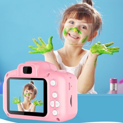 HOT Máy ảnh kỹ thuật số HD cho trẻ em Máy ảnh hoạt hình X2 Máy ảnh cầm tay máy ảnh DSLR đồ chơi nam và nữ trẻ em 2020