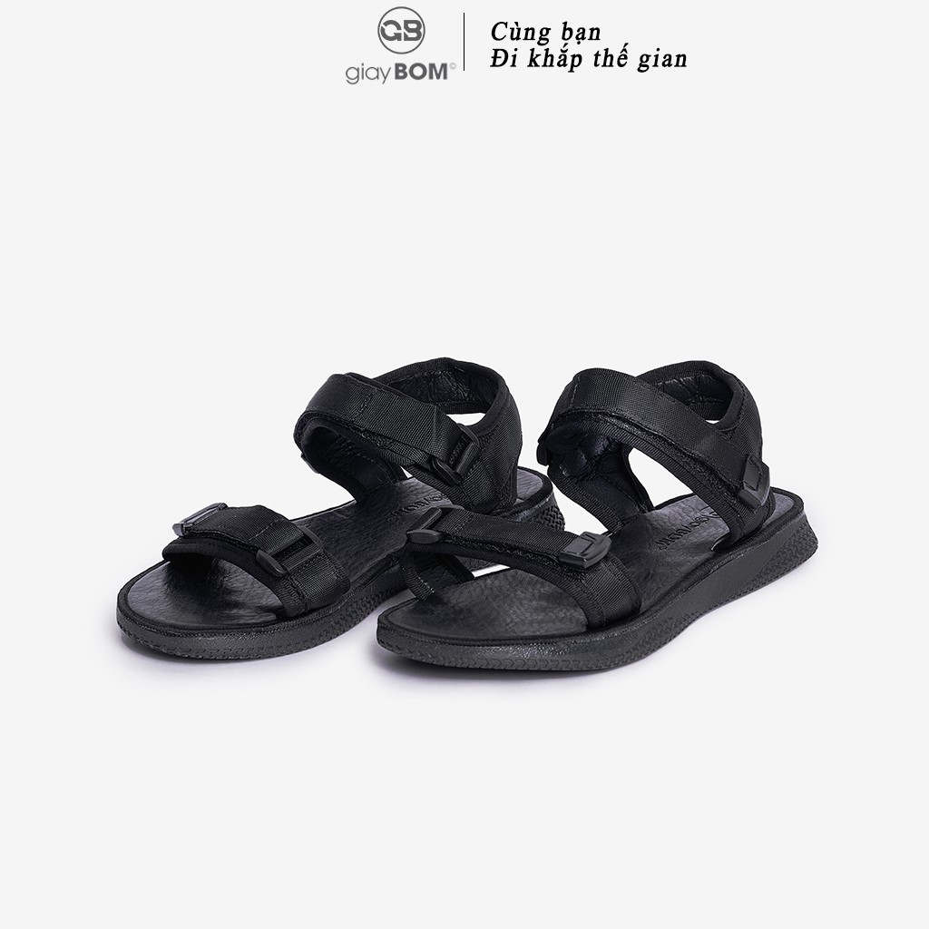 Sandal Nữ giayBOM Basic Quai Dán Đế Cao 2 cm B1077