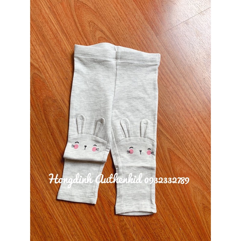 q nỉ thỏ cho bé màu xám siêu xinh