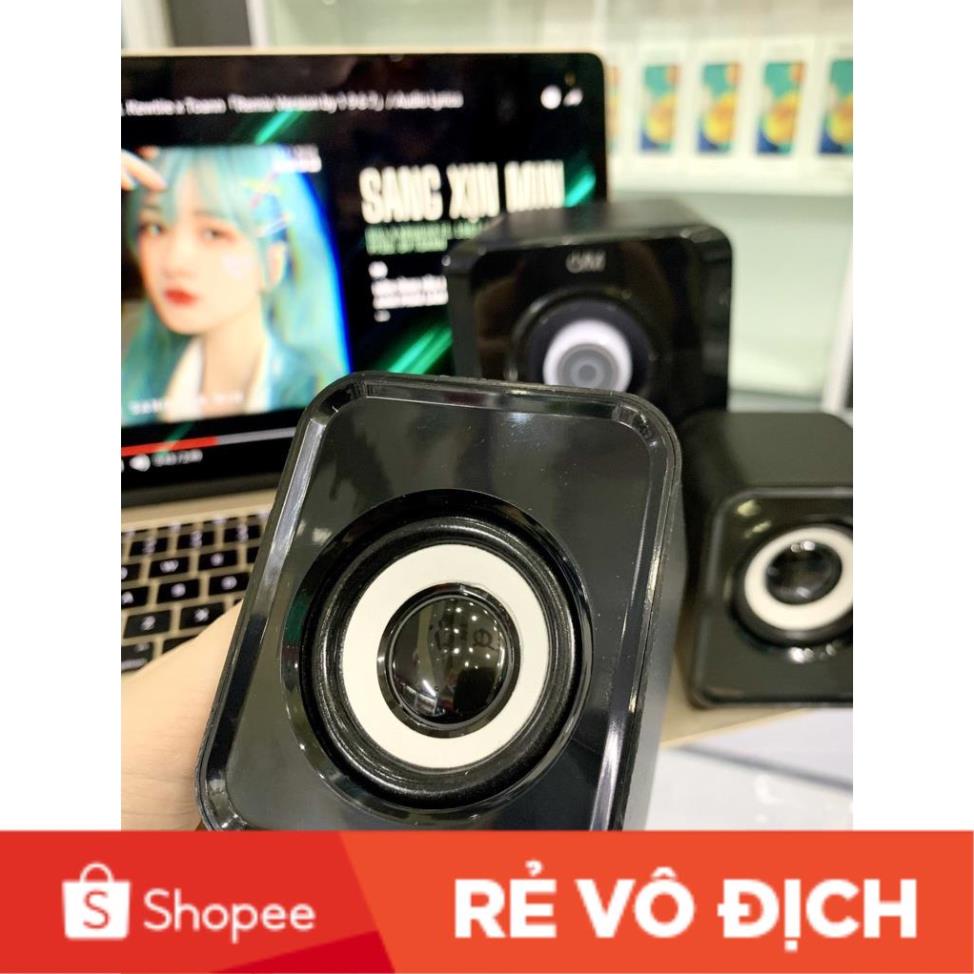 Loa máy tính laptop vi tính bàn kết hợp bluetooth có leb âm thanh cực hay bass khỏe không rè Bảo hành 1 đổi 1