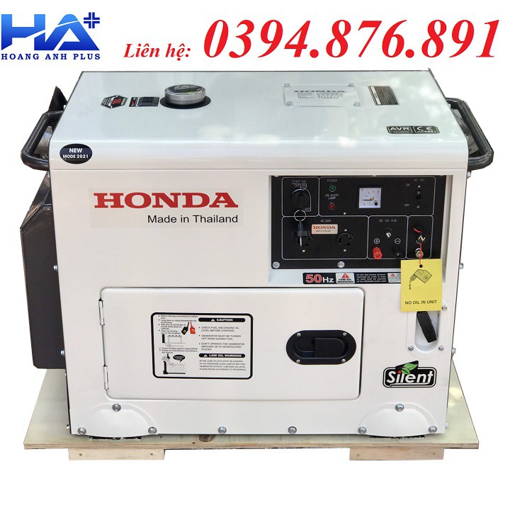 [Free ship] Máy Phát Điện Honda Chạy Dầu 5Kw HD8500EC - MODEL NEW