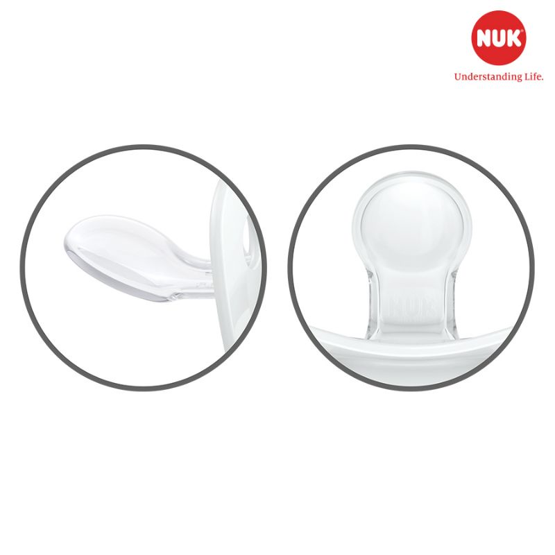 Bộ 2 Ti Giả NUK Sleeptime Silicone Plus Bản Mickey ( Đủ Size - Bán Lẻ )