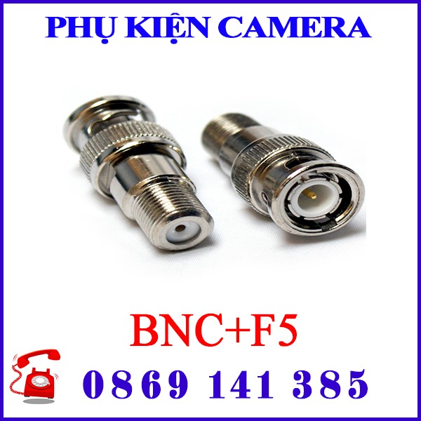 JACK BNC cho camera 4mp/5mp ahd/cvi/tvi/analog 1080p - Dùng cho cáp đồng trục Sino