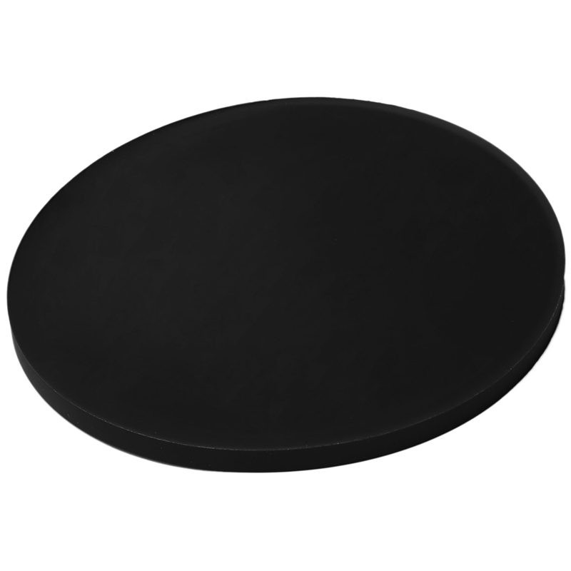 Bộ 8 miếng lót ly bằng silicon màu đen chống trượt