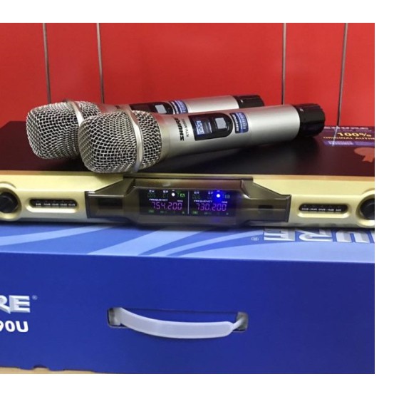 Micro SHURE KTV 9090U – Micro không dây đúc nguyên chiếc - Micro Chất Lượng