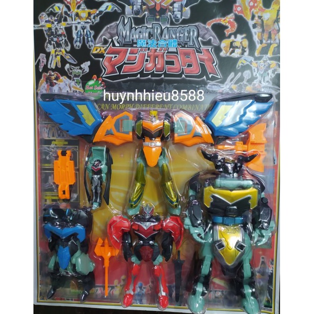 Bộ ráp siêu nhân phép thuật MagicRanger