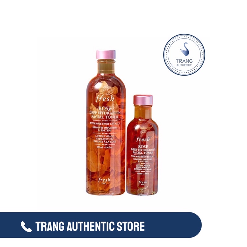 [HÀNG CHÍNH HÃNG] Nước hoa hồng Fresh Rose Deep Hydration Facial Toner